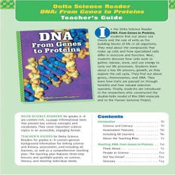 Image for Delta Science Modules DNA: Genes to Proteins Teacher Guide for Delta Science Readers, Edition 3, Grades 6 to 8 from School Specialty