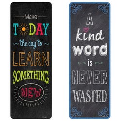 Image for Creative Teaching Press Chalk It Up Motivational Bookmarks, Pack of 30 from School Specialty