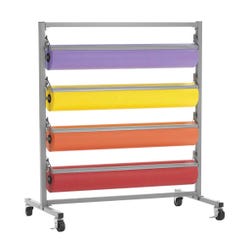 Image for Bulman Paper Cutter Tower Unit with Casters, with 9 x 36 Inch Rolls from School Specialty