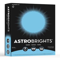 Image for Astrobrights Premium Color Paper, 8-1/2 x 11 Inches, 24 Pound, Lunar Blue, 500 Sheets from School Specialty