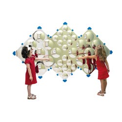 Image for Children's Factory Diamond Bubble Wall Mirror, 90 x 54 in from School Specialty