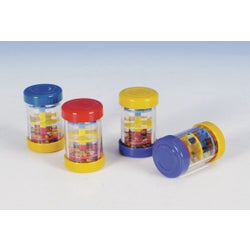 Edushape Mini Rainbow Bead Shaker Set, 4 Pieces Item Number 269113