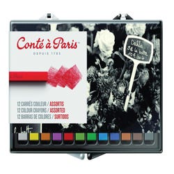 Image for Conte Crayons, Assorted Color, Set of 12 from School Specialty