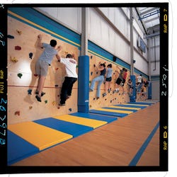 Image for Guidingline 4 x 10 Foot Traversing Wall Panel from School Specialty