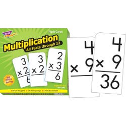 Image for Trend Flash Cards Multiplication All Facts Through 12, Set of 169 from School Specialty