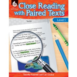 Shell Education Close Reading with Paired Texts Level 1 1518541