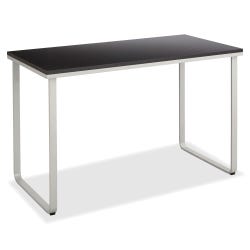 Image for Safco Steel Workstation, 47-1/4 x 24 x 28-3/4 ft, Black/Silver from School Specialty