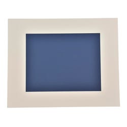 Image for Sax Exclusive Die-Cut Mat Boards, 16 x 20 Inches, White Pebble, Pack of 10 from School Specialty