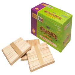 Image for Creativity Street Premium Wood Craft Sticks, Natural, Pack of 1000 from School Specialty