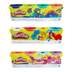 Image for Play-Doh, Assorted Colors, 4 Ounces, Set of 4 from School Specialty