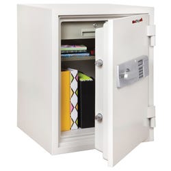 Image for Fire King 2-Hour Fire and Water-Resistant Safe, 26-3/4 x 20-6/7 x 19-7/8 Inches, 2.56 Cubic, Steel, White, Textured from School Specialty