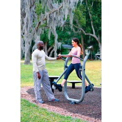 Image for ActionFit Outdoor Fitness Cardio Walker, Inground Mount from School Specialty
