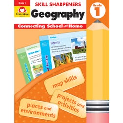 Image for Evan-Moor Skill Sharpeners: Geography, Grade 1 from School Specialty