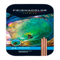 Image for Prismacolor Premier Water Soluble Watercolor Pencils, Assorted Color, Set of 24 from School Specialty