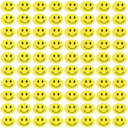 Image for School Smart Smiley Face Mixed Emoji Stickers, 50 Sheets, Pack of 1780 from School Specialty