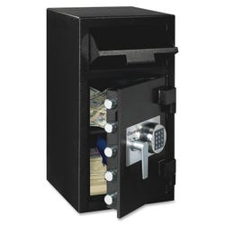 Image for Sentry Depository Electronic Lock Safe, 5 Live-Locking Bolts, 14 x 15-3/5 x 27 in, Black from School Specialty