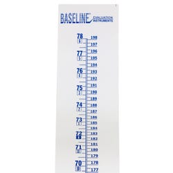 Image for Baseline Wall Growth Chart from School Specialty