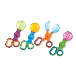 Learning Resources Handy Scoopers, Multi-Colors, Set of 4, Item Number 1435398