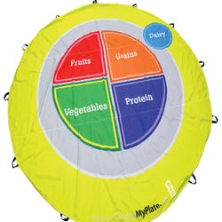 Image for MyPlate Parachute, 12 Foot Diameter, Each from School Specialty