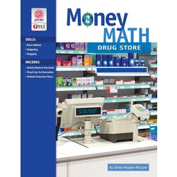 Image for PCI Educational Publishing Money Math: Drug Store Layflat Binding Softcover Binder from School Specialty