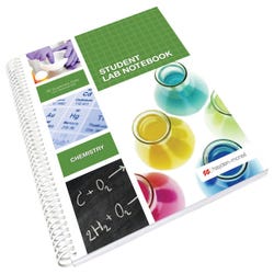 Image for Chemistry Spiral Bound Top-page Perforated Student Lab Notebook, 8.5 L x 11 W in, 50 Pages from School Specialty