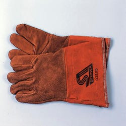 Steiner Enterprises Inc 2-Piece Gunn Cut Pattern Back Welders Gloves, Large, Split Cowhide/Cotton Liner, Black, Pack of 2 1051785
