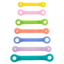 Image for EazyHold Therapist/Teacher Silicone Straps, Pack of 7 from School Specialty