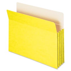 Image for Smead Expanding File Pocket, Letter Size, 3-1/2 Inch Expansion, Yellow from School Specialty