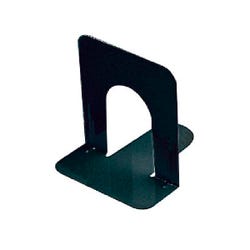 Image for School Smart Steel Bookend Set, Non-Skid, 6 x 9 Inches, Black, Set of 2 from School Specialty