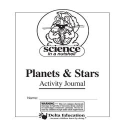 Image for Delta Education Science In A Nutshell Planets and Stars Student Journals, Pack of 5 from School Specialty