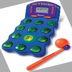 Image for Learning Resources Light 'n' Strike Math Game from School Specialty