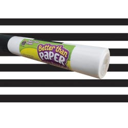 Image for Teacher Created Resources Better Than Paper Bulletin Board Roll, Black Stripes from School Specialty