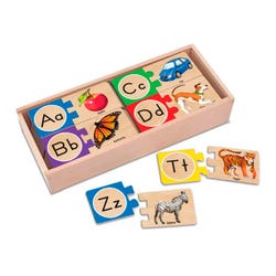 Melissa & Doug Self-Correcting Letter Puzzles, Item Number 1609277