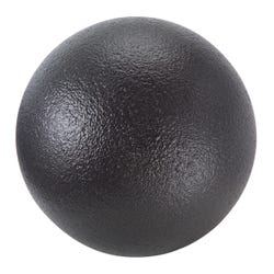 Image for Super Skin Coated Foam Ball, 7 Inches, Black from School Specialty