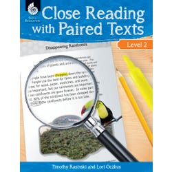 Image for Shell Education Close Reading with Paired Texts Level 2 from School Specialty