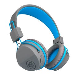 JBuddies Studio Wireless Kids Headphones, Graphite/Blue, Item Number 2092450