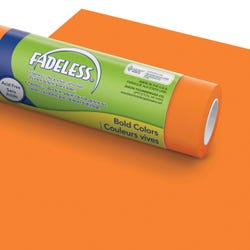 Image for Fadeless Paper Roll, Orange, 24 Inches x 60 Feet from School Specialty