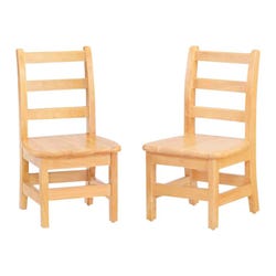 Image for Jonti-Craft Ladderback Chair, 10-Inch Seat, 13 x 13-1/2 x 22-1/2 Inches, Set of 2 from School Specialty