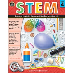 Image for STEM: Engaging Hands-On Challenges Using Everyday Materials (Gr. 4) from School Specialty