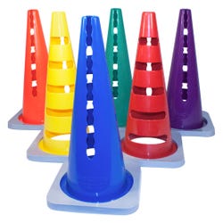 Image for Pull-Buoy SlotCones Add-On Rubber Base, Gray from School Specialty