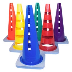 Image for Pull-Buoy SlotCones Add-On Rubber Base, Gray from School Specialty