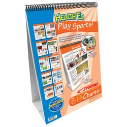 Image for Sportime Play Sports Flip Chart Set, Grades 5 to 12 from School Specialty