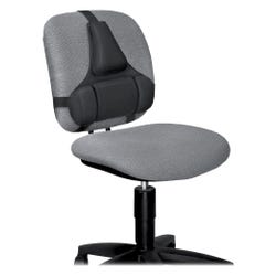Image for Fellowes Adjustable Memory Foam Backrest, 14-1/2 x 2 x 15 Inches, Black from School Specialty