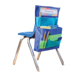 Image for Teacher Created Resources Chair Pocket, 15-1/2 Inches, Blue/Teal/Lime from School Specialty