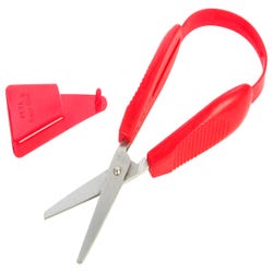 Image for PETA Mini Easi-Grip Scissors, Stainless Steel Blade, Maroon/Red from School Specialty