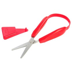 PETA Mini Easi-Grip Scissors, Stainless Steel Blade, Maroon/Red, Item Number 1487815