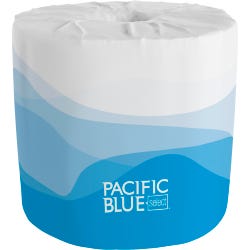 Image for Pacific Blue Select Toilet Paper, 550 Sheets per Roll, 2-Ply, Fiber, Pack of 40 from School Specialty