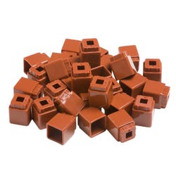 Image for Unifix Brown Cubes, Set of 100 from School Specialty