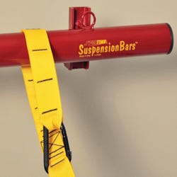 Image for Sportime SuspensionBar, 4 Feet, 660 Pound Weight Capacity, Red from School Specialty