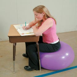 Image for Abilitations StayN'Place Ball, 37 Inches, Color May Vary from School Specialty